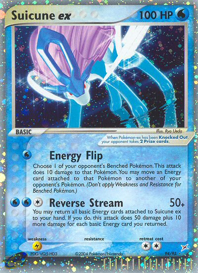 Team Magma v Aqua Holo Suicune EX #94/95